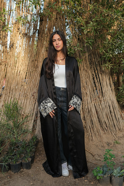 Black kaftan