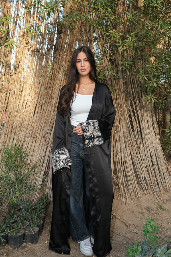 Black kaftan