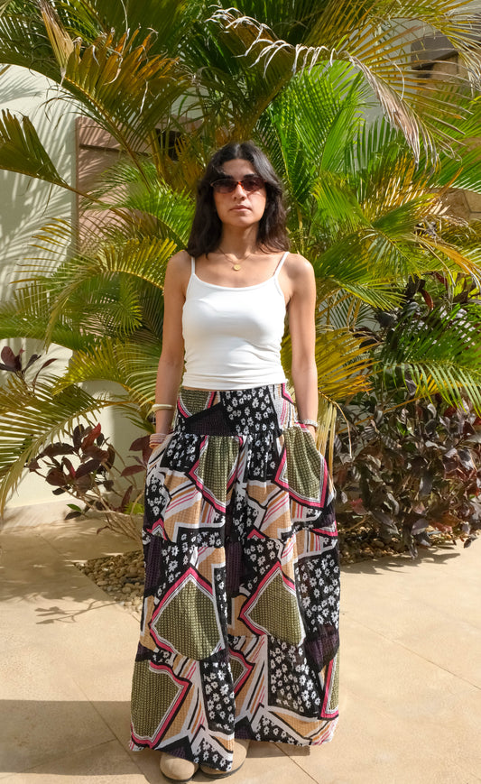 Black Ziya skirt