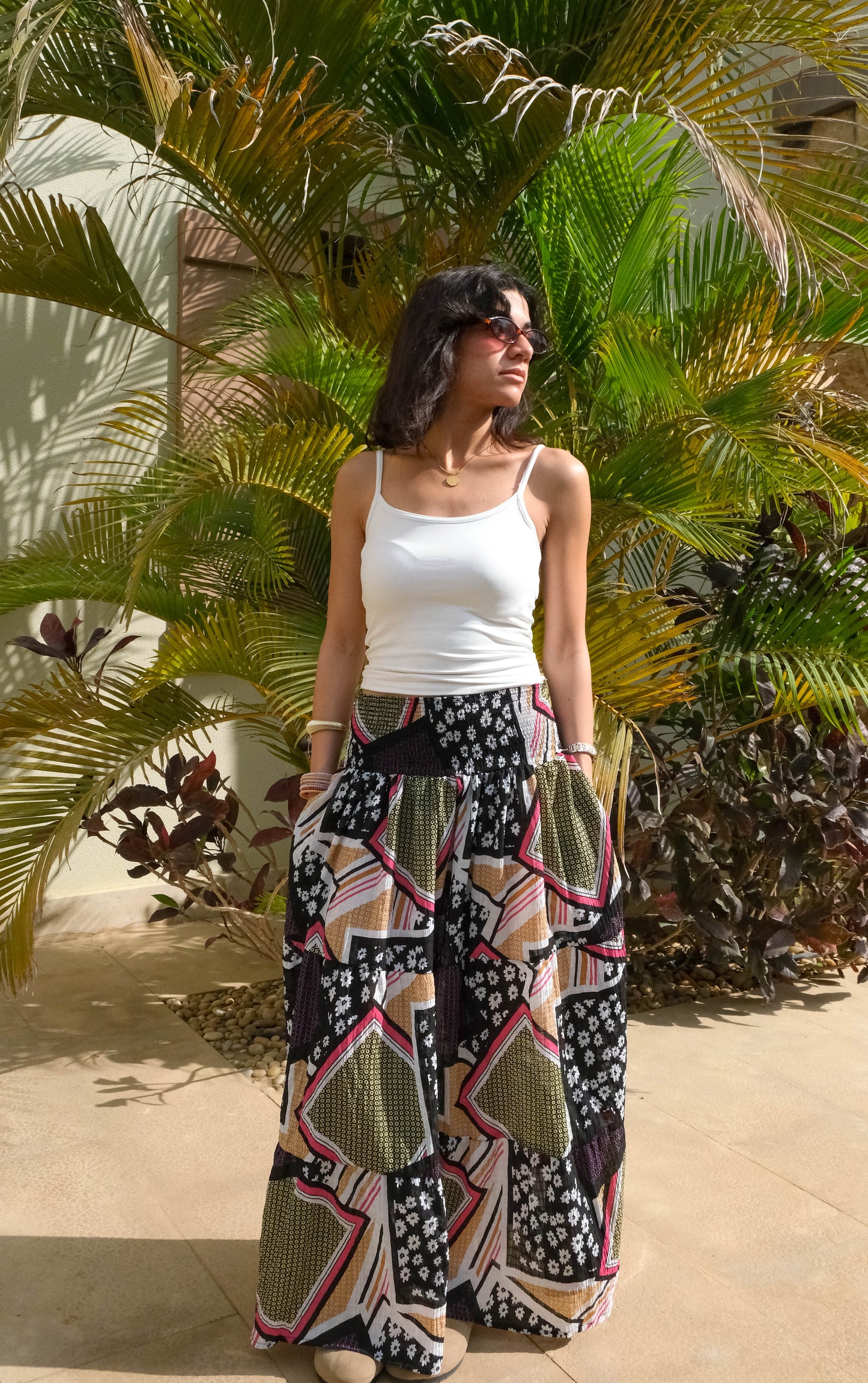 Black Ziya skirt